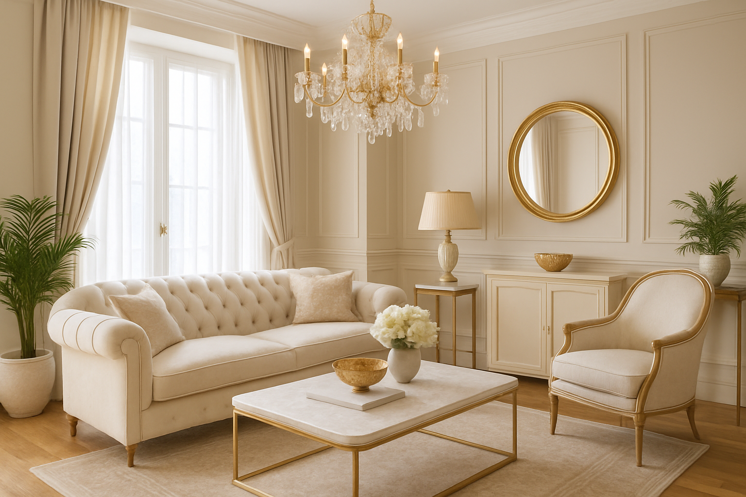 elegant living room